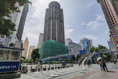 深圳最大“烂尾楼”东门大厦经综合整治即将“
